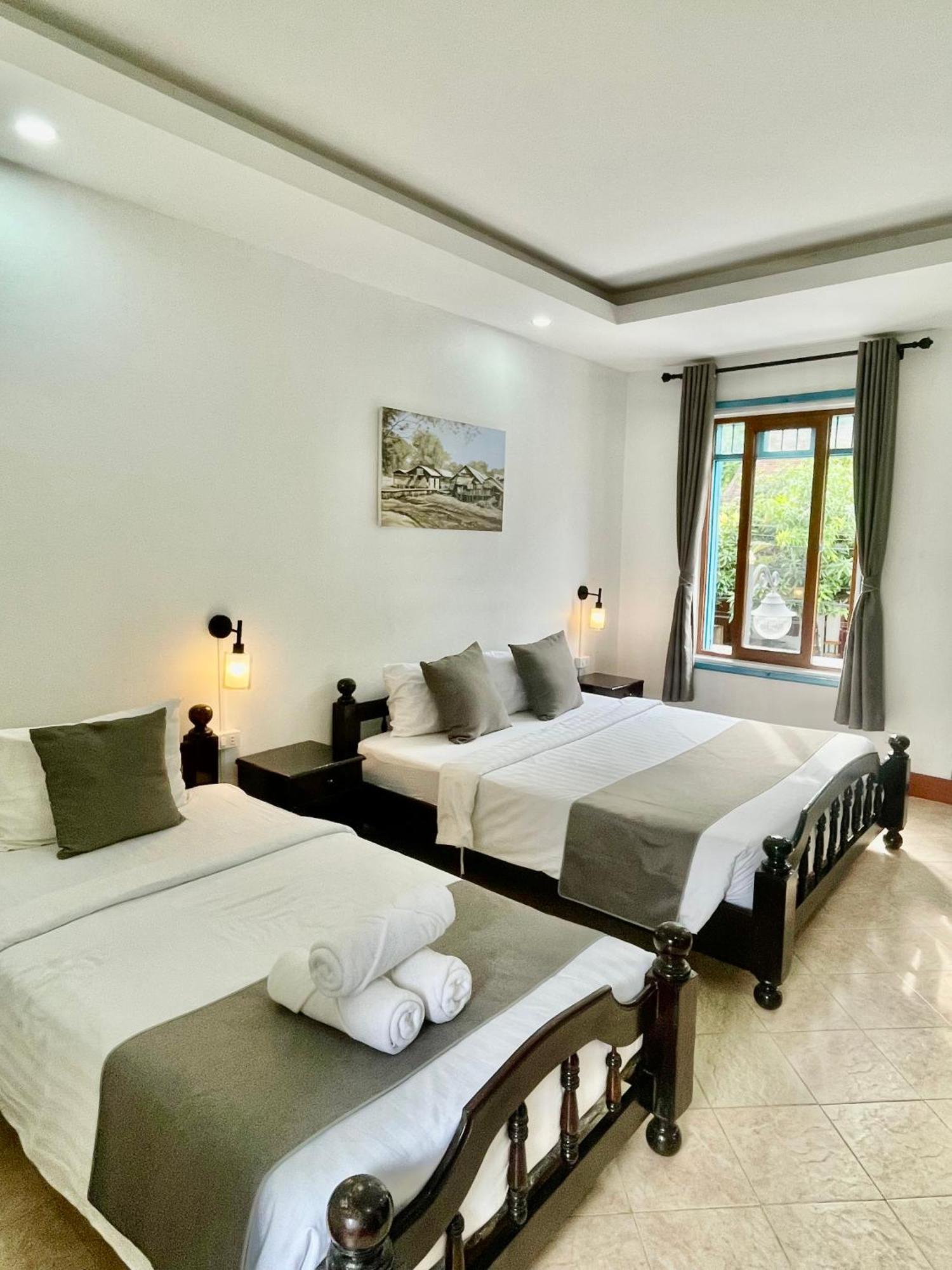 Villa Merry Lao Ban Aphay Луангпхабанг Экстерьер фото